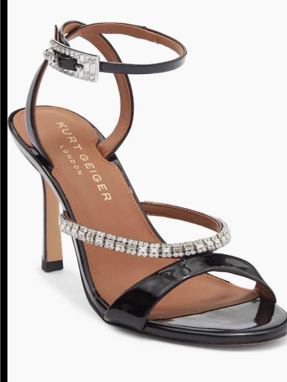 Kurt Geiger London Crystal Strap Sandal